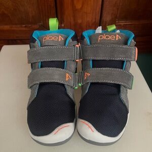 PLAE Max Youth Shoes - Steel/Navy